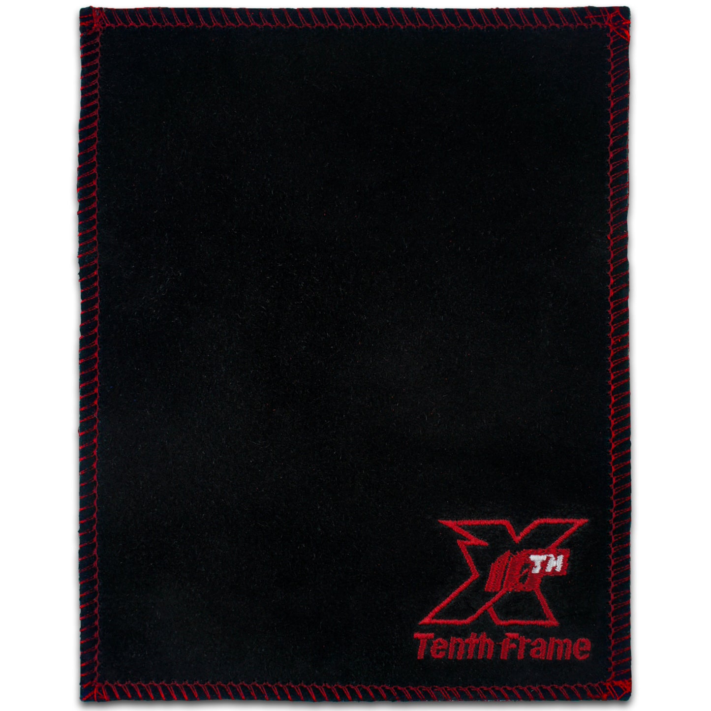 Tenth Frame Shammy Pad - Leather Bowling Ball Shammy (Black)