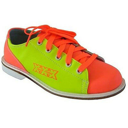 Tenth Frame Classic Bowling Shoes - Retired (Neon Yellow / Orange)