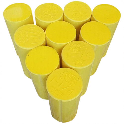 Tenth Frame Urethane Bowling Thumb Slug - Retired (Yellow - 10 Pack)