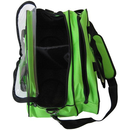 Tenth Frame Boost Double Tote Plus Bowling Bag - Retired (Lime Green - Ball Compartment)