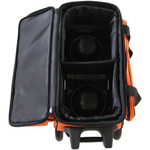 Tenth Frame Deluxe Double Roller - Retired (Neon Orange - Ball Compartment)