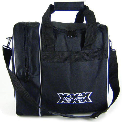 Tenth Frame Deluxe Single Tote Bowling Bag - Retired (Black)