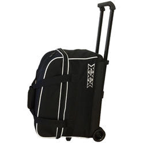 Tenth Frame Basic 2 Ball Roller Bowling Bag - Retired (Black)