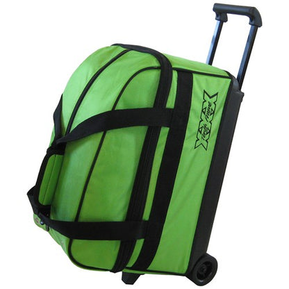 Tenth Frame Basic 2 Ball Roller Bowling Bag - Retired (Lime Green)