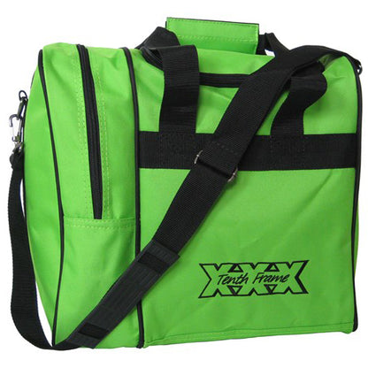 Tenth Frame Deluxe Single Tote Bowling Bag - Retired (Lime Green)